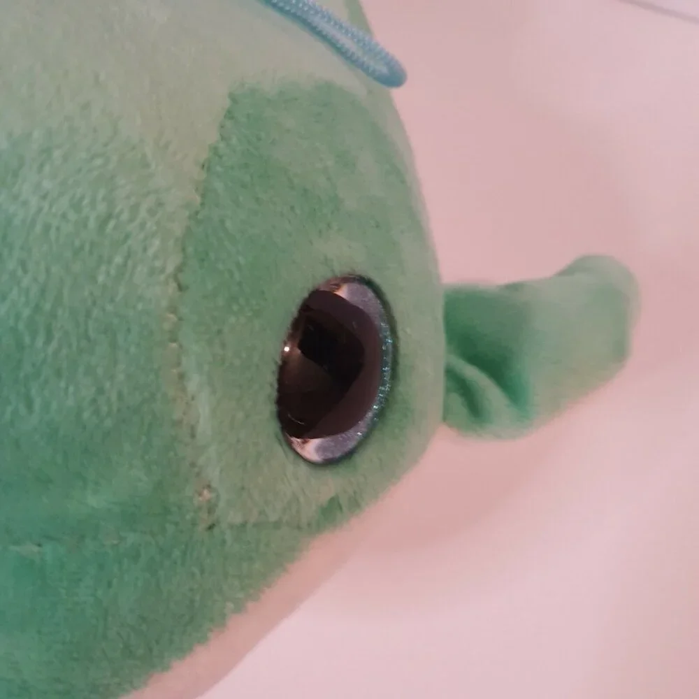 2 Dolphin Plush Kellytoy Unbranded Big Eyes Maui Embroidered Stuffed Animal Fish
